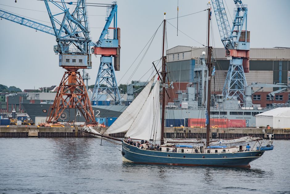 egelschiff Atlanta Hafen von