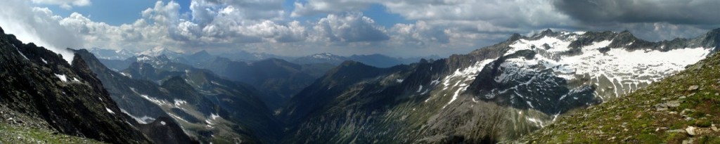 Panoramablick Hohe Tauern