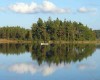 Ein Paradies für Angler, der Åsnen See. 1)